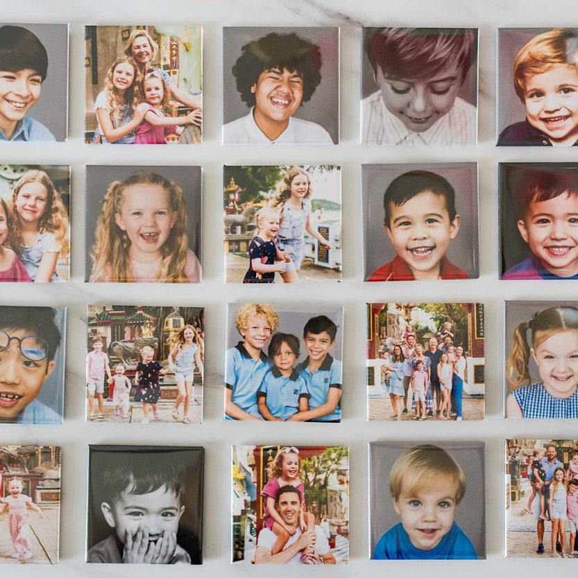 collage fof magnet photos